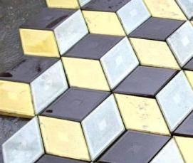 3д брусчатка - модель 3