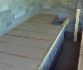 Аквапанель на деревянный пол - вариант 4