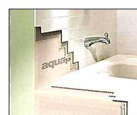 Аквапанели для ванной - тип 3