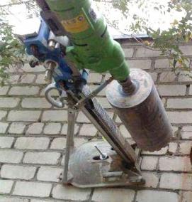 Алмазное бурение фундамента - вариант 2