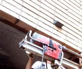 Алмазное бурение кирпича - модель 4