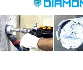 Алмазное бурение микроударом - тип 3