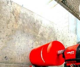 Алмазное бурение плит - тип 2