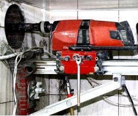 Алмазное бурение стен - вариант 2