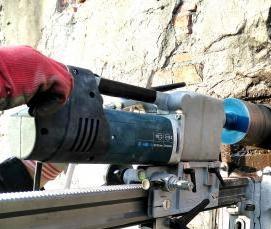 Алмазное бурение железобетона - модель 4