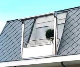 Алюминиевая фальцевая кровля - тип 1