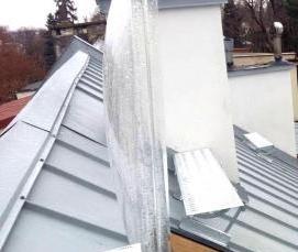 Алюминиевая фальцевая кровля - тип 2