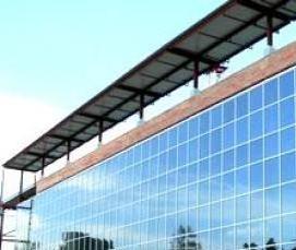 Алюминиевые фасады зданий - вариант 3