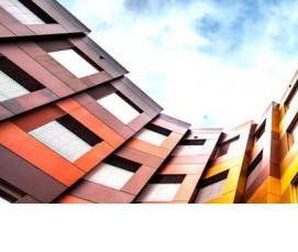 Алюминиевые навесные вентилируемые фасады - вариант 4