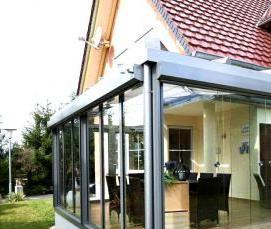 Алюминиевые окна для веранды - вариант 2