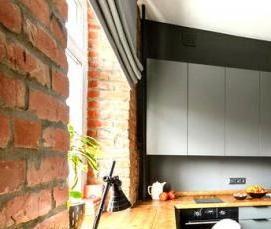 Алюминиевые окна на кухню - вариант 4