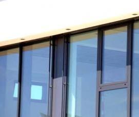 Алюминиевые окна поворотные - модель 1