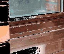 Алюминиевые отливы - модель 2