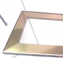 Алюминиевые рамочные фасады - модель 2