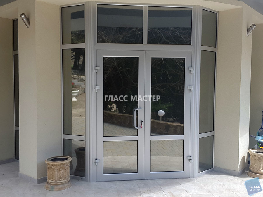 Алюминиевые входные группы - вариант 4