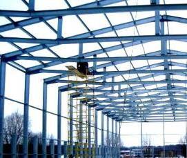 Ангар из легких металлоконструкций - тип 1