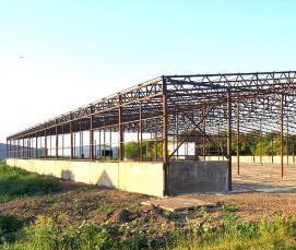 Ангары из металлоконструкций - модель 4