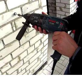 Анкер для кирпича полнотелого - модель 2