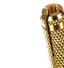 Анкер забивной латунный М10 - модель 2