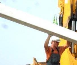 Анкерная железобетонная опора - модель 1