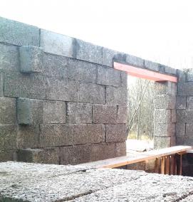 Арболитовые блоки - вариант 1