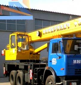 Аренда автокрана с длинной стрелой - тип 1