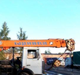 Аренда автомобильного крана - тип 2