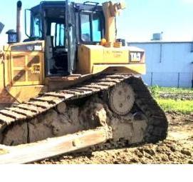 Аренда бульдозера-болотника - модель 1