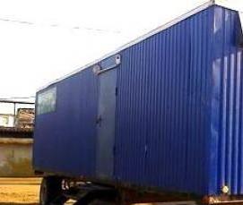 Аренда бытовок на колесах - тип 1