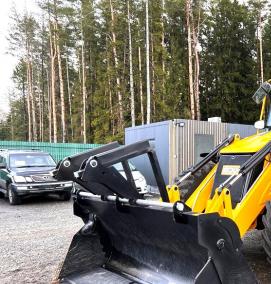 Аренда экскаватора-погрузчика без машиниста - модель 1