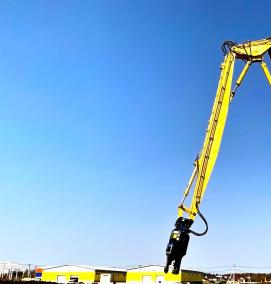 Аренда экскаватора-разрушителя - вариант 1