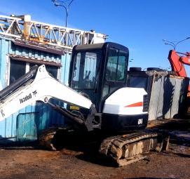 Аренда экскаватора на колесах - модель 2