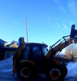 Аренда экскаватора с вилами - модель 4