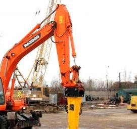 Аренда гидромолота на базе экскаватора - модель 3