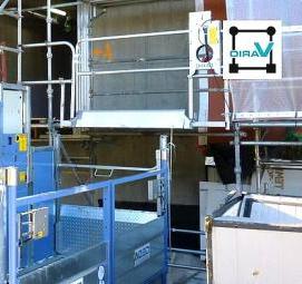 Аренда грузовых мачтовых подъемников - тип 2