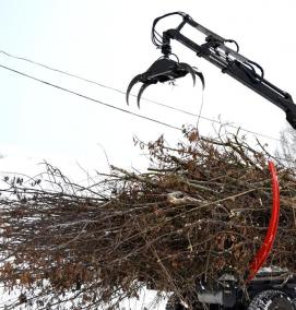 Аренда лесовоза с манипулятором - модель 3