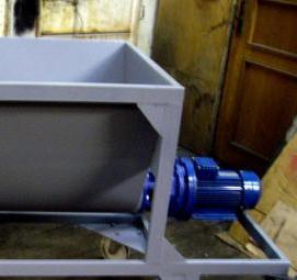 Аренда миксера для резиновой крошки - тип 2