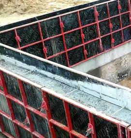 Аренда опалубки для фундамента - вариант 3