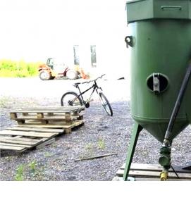 Аренда пескоструйного аппарата с компрессором - модель 1