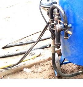 Аренда пескоструйного аппарата с компрессором - модель 4