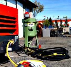 Аренда пескоструйного компрессора - вариант 3