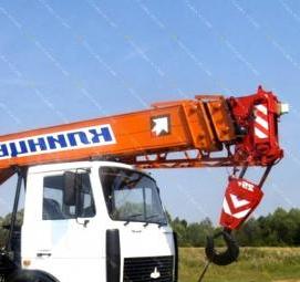 Аренда подъемного крана - тип 2