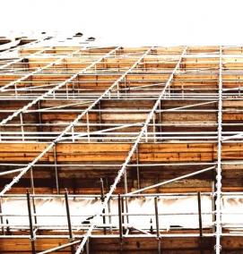 Аренда рамных строительных лесов - модель 1