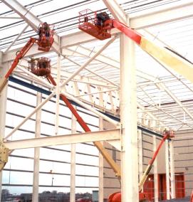 Аренда телескопического подъемника - модель 1