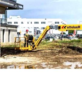 Аренда телескопического подъемника - модель 4