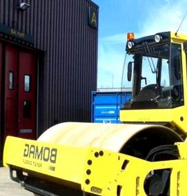 Аренда трамбовочного катка - модель 1