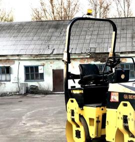 Аренда трамбовочного катка - модель 4