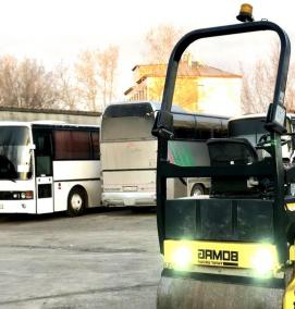 Аренда трамбовочного катка - модель 2