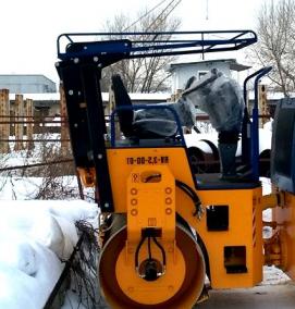 Аренда тротуарного катка - тип 1