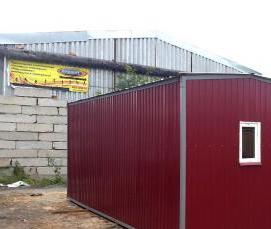 Аренда вагончика бытовки - модель 1